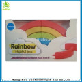 set de lápiz resaltador de fábrica vacaciones promocionales regalos arco iris